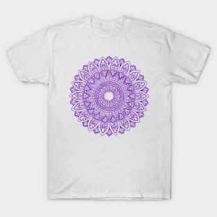 Mandala (purple) T-Shirt